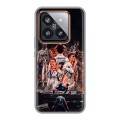 Дизайнерский силиконовый чехол для Xiaomi 14 Pro Реал Роналдо Real Ronaldo