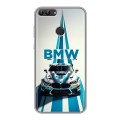 Дизайнерский силиконовый чехол для Huawei P Smart БМВ BMW