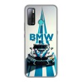 Дизайнерский силиконовый с усиленными углами чехол для Tecno Pouvoir 4 БМВ BMW