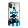 Дизайнерский силиконовый чехол для Alcatel 3L (2021) БМВ BMW