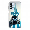 Дизайнерский силиконовый чехол для Samsung Galaxy A23 БМВ BMW