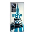 Дизайнерский силиконовый чехол для Xiaomi 12T БМВ BMW