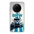 Дизайнерский силиконовый с усиленными углами чехол для Huawei Mate 50 БМВ BMW