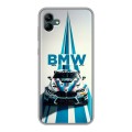 Дизайнерский силиконовый чехол для Samsung Galaxy A04 БМВ BMW