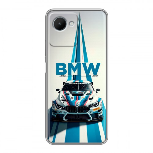 Дизайнерский силиконовый чехол для Realme C30s БМВ BMW