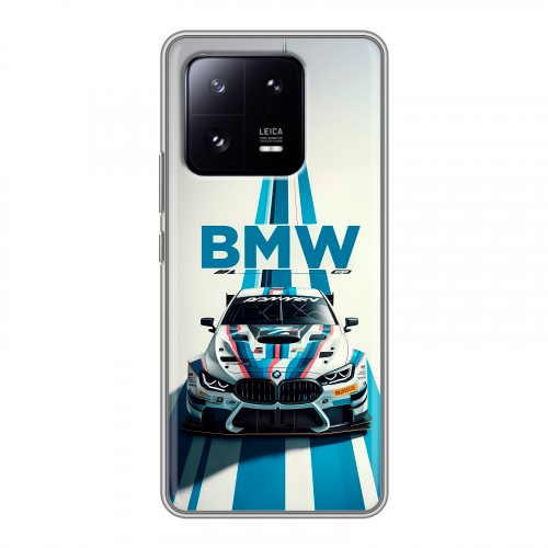 Дизайнерский силиконовый чехол для Xiaomi 13 Pro БМВ BMW