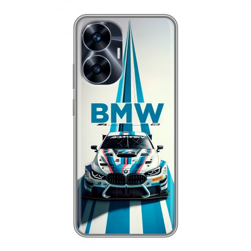 Дизайнерский силиконовый чехол для Realme C55 БМВ BMW