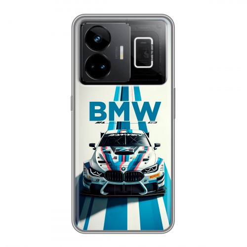 Дизайнерский силиконовый чехол для Realme GT3 БМВ BMW