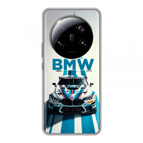 Дизайнерский силиконовый чехол для Xiaomi 13 Ultra БМВ BMW
