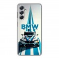 Дизайнерский силиконовый чехол для Samsung Galaxy M54 БМВ BMW