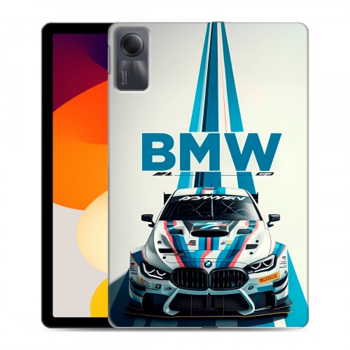 Дизайнерский силиконовый чехол для Xiaomi RedMi Pad SE БМВ BMW