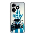Дизайнерский силиконовый чехол для Tecno Spark Go 2024 БМВ BMW