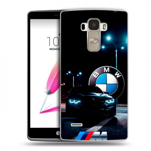 Дизайнерский пластиковый чехол для LG G4 Stylus БМВ BMW
