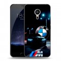 Дизайнерский пластиковый чехол для Meizu Pro 5 БМВ BMW