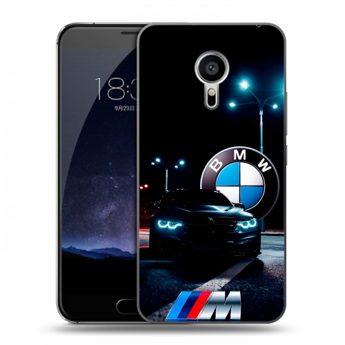 Дизайнерский пластиковый чехол для Meizu Pro 5 БМВ BMW