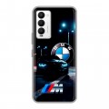 Дизайнерский силиконовый с усиленными углами чехол для Tecno Camon 18 БМВ BMW