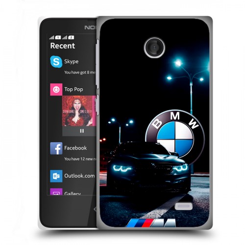 Дизайнерский пластиковый чехол для Nokia X БМВ BMW