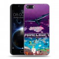 Дизайнерский пластиковый чехол для Doogee Shoot 2 Майнкрафт Minecraft