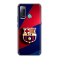 Дизайнерский силиконовый с усиленными углами чехол для Tecno Pouvoir 4 Барселона Barcelona
