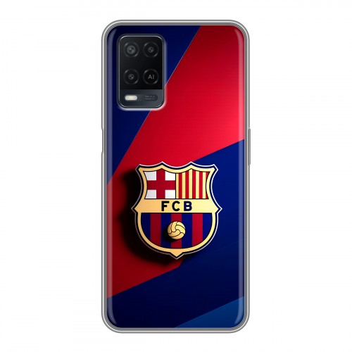 Дизайнерский силиконовый чехол для OPPO A54 Барселона Barcelona