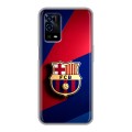 Дизайнерский силиконовый с усиленными углами чехол для OPPO A55 Барселона Barcelona