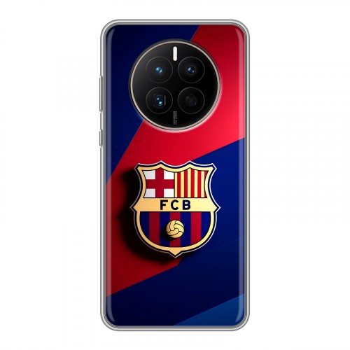 Дизайнерский силиконовый с усиленными углами чехол для Huawei Mate 50 Барселона Barcelona