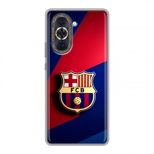 Дизайнерский силиконовый с усиленными углами чехол для Huawei Nova 10 Барселона Barcelona