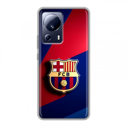 Дизайнерский силиконовый чехол для Xiaomi 13 Lite Барселона Barcelona