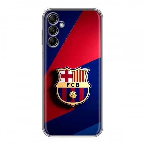 Дизайнерский силиконовый чехол для Samsung Galaxy A14 Барселона Barcelona