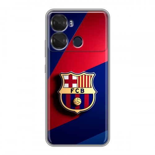 Дизайнерский силиконовый чехол для Itel P40 Барселона Barcelona