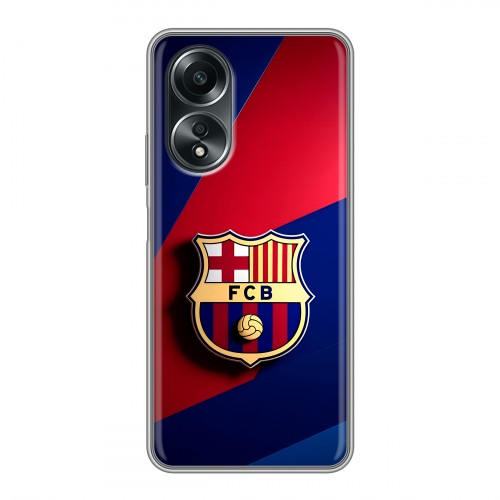 Дизайнерский силиконовый чехол для OPPO A58 4G Барселона Barcelona