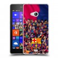 Дизайнерский пластиковый чехол для Microsoft Lumia 540 Барселона Barcelona