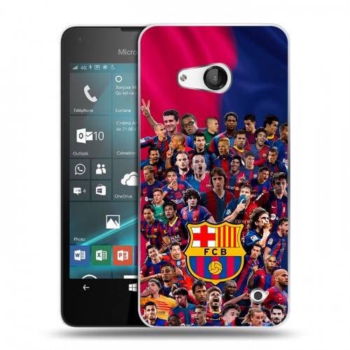 Дизайнерский пластиковый чехол для Microsoft Lumia 550 Барселона Barcelona