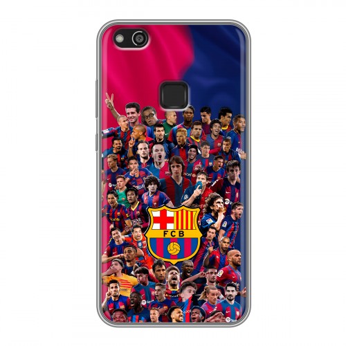 Дизайнерский силиконовый чехол для Huawei P10 Lite Барселона Barcelona