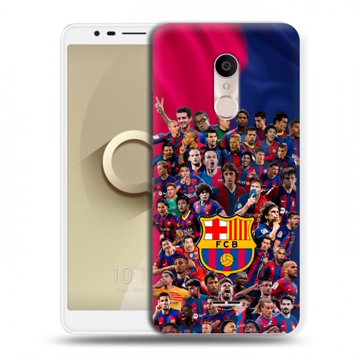 Дизайнерский силиконовый чехол для Alcatel 3C Барселона Barcelona