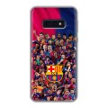 Дизайнерский силиконовый чехол для Samsung Galaxy S10e Барселона Barcelona