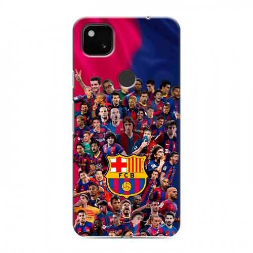 Дизайнерский пластиковый чехол для Google Pixel 4a Барселона Barcelona