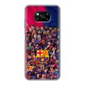 Дизайнерский пластиковый чехол для Xiaomi Poco X3 Барселона Barcelona
