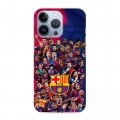 Дизайнерский силиконовый чехол для Iphone 13 Pro Барселона Barcelona
