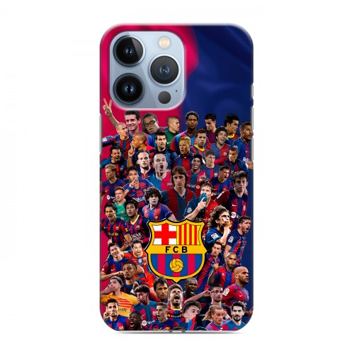 Дизайнерский силиконовый чехол для Iphone 13 Pro Барселона Barcelona
