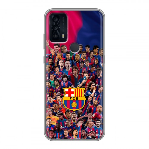 Дизайнерский силиконовый чехол для TCL 20B Барселона Barcelona