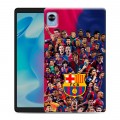Дизайнерский силиконовый чехол для Realme Pad Mini Барселона Barcelona