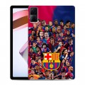 Дизайнерский силиконовый чехол для Xiaomi RedMi Pad Барселона Barcelona