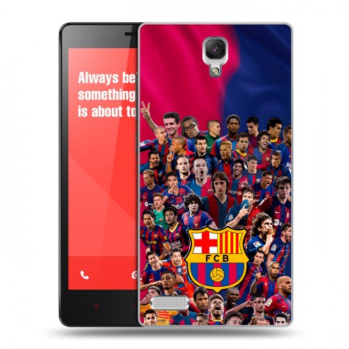 Дизайнерский пластиковый чехол для Xiaomi RedMi Note Барселона Barcelona