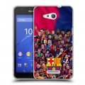 Дизайнерский пластиковый чехол для Sony Xperia E4g Барселона Barcelona