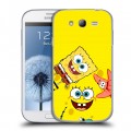 Дизайнерский пластиковый чехол для Samsung Galaxy Grand Спанч боб Спанчбоб