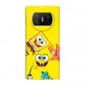 Дизайнерский пластиковый чехол для Huawei Mate X3 Спанч боб Спанчбоб