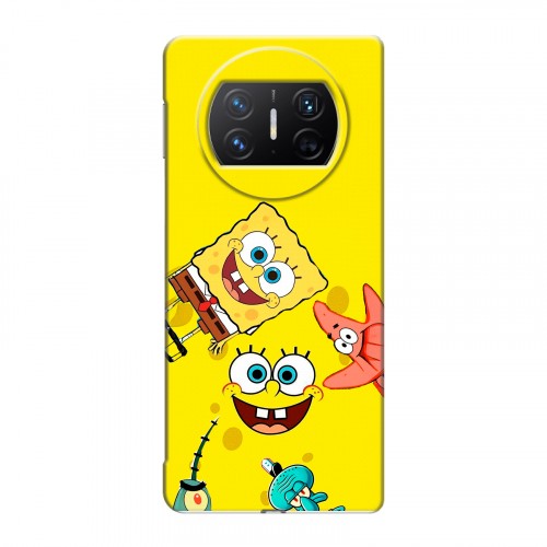 Дизайнерский пластиковый чехол для Huawei Mate X3 Спанч боб Спанчбоб