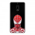 Дизайнерский пластиковый чехол для Nokia 6 человек паук spiderman