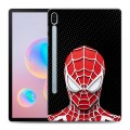 Дизайнерский силиконовый чехол для Samsung Galaxy Tab S6 человек паук spiderman